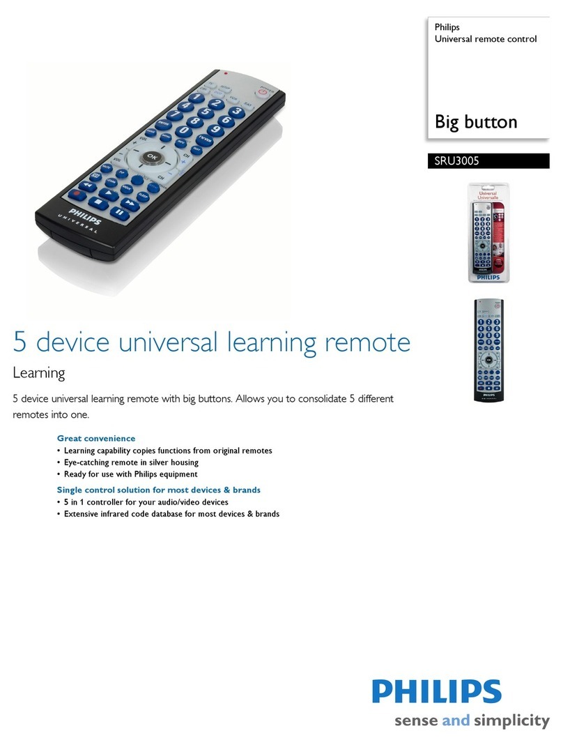 Philips SRU3005 Specifications