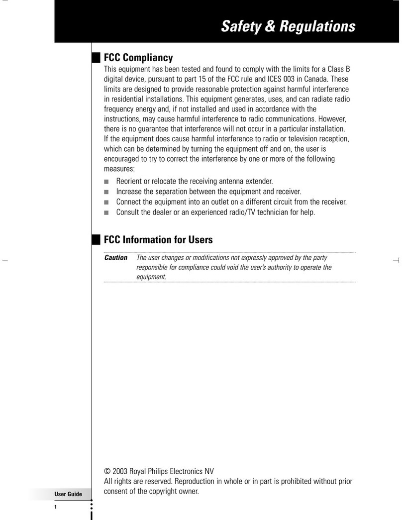 Philips TSU7000 user guide