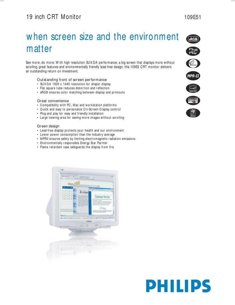 Philips 109E51 User manual