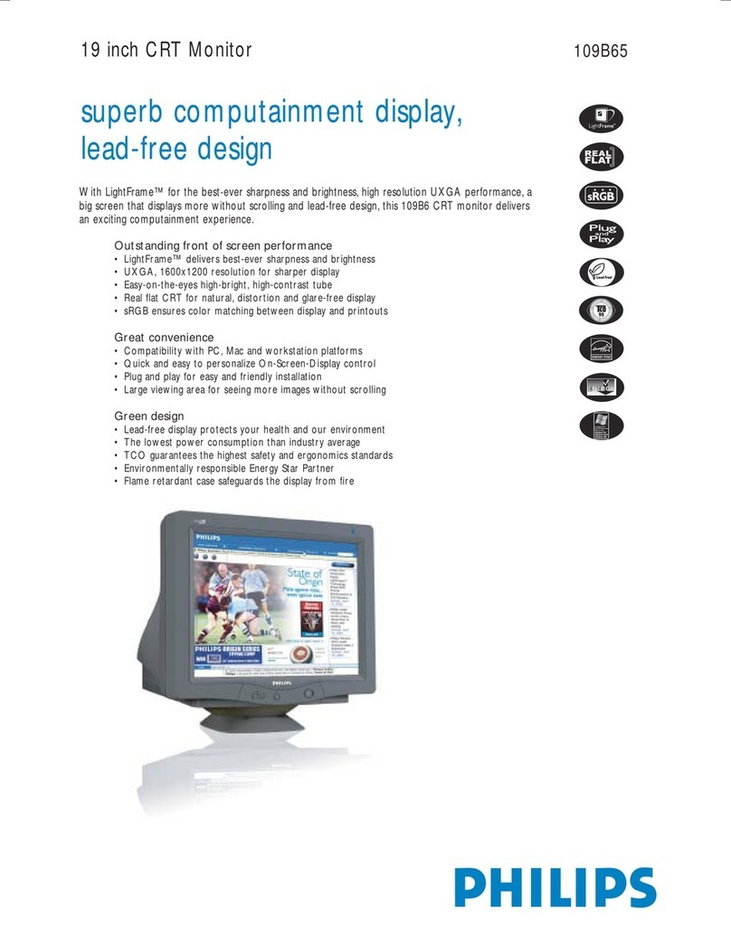Philips 109B User manual