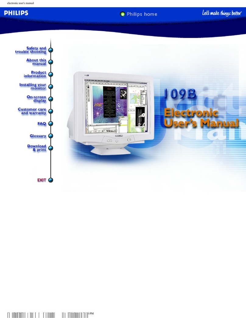 Philips 109B Installation and operating instructions