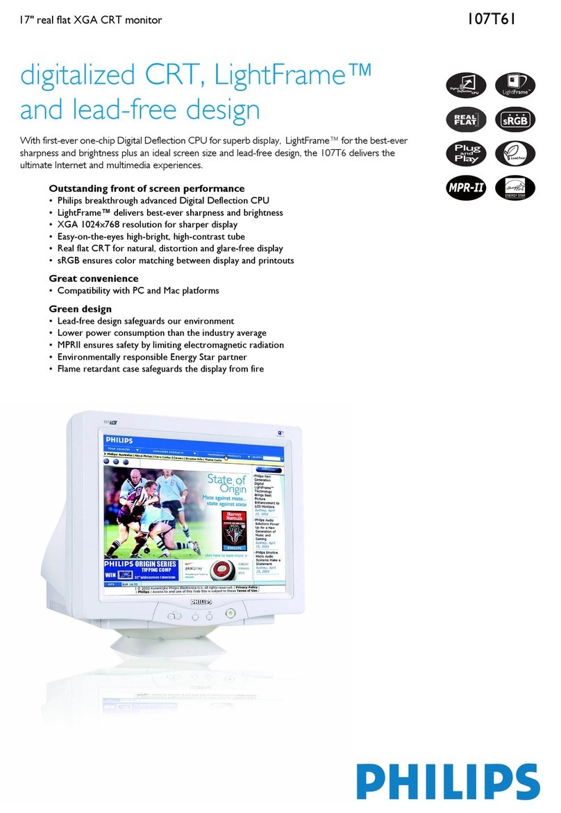 Philips 107T61 User manual