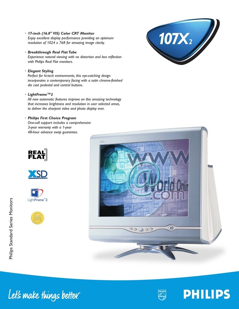 Philips 107X23 User manual
