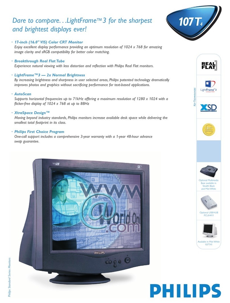 Philips 107T User manual