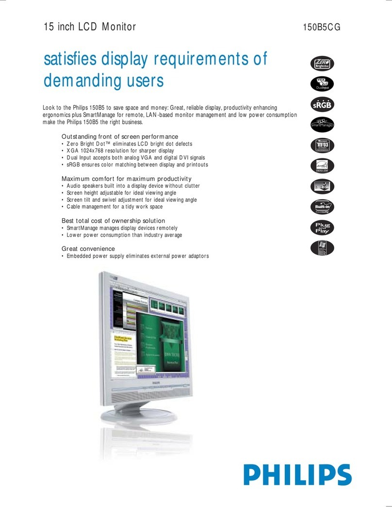 Philips 150B5CG User manual