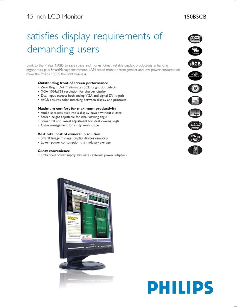 Philips 150B5CB User manual