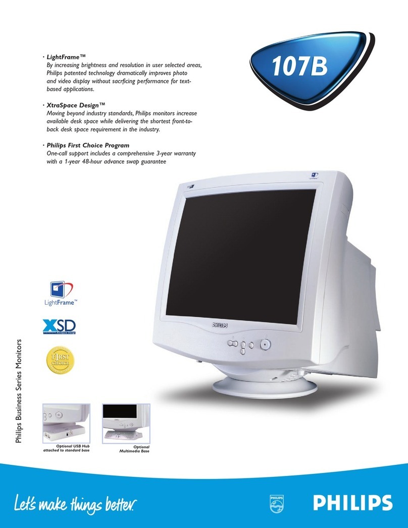 Philips 107B User manual