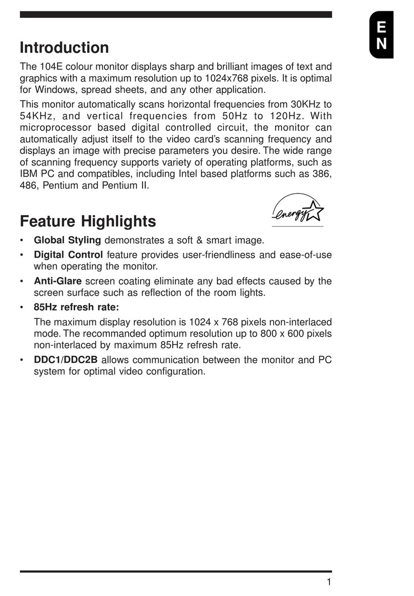 Philips 104E User manual