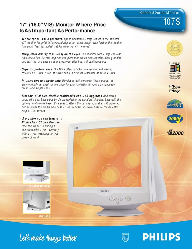 Philips 107S User manual