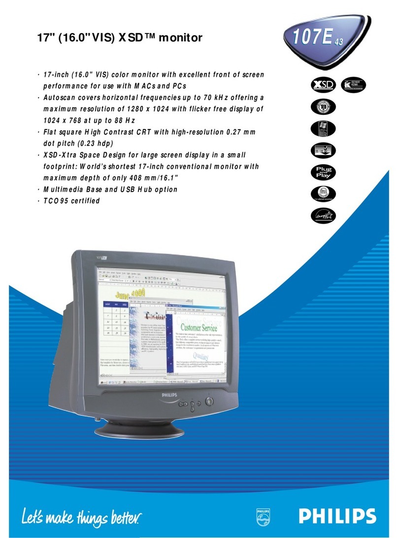 Philips 107E User manual