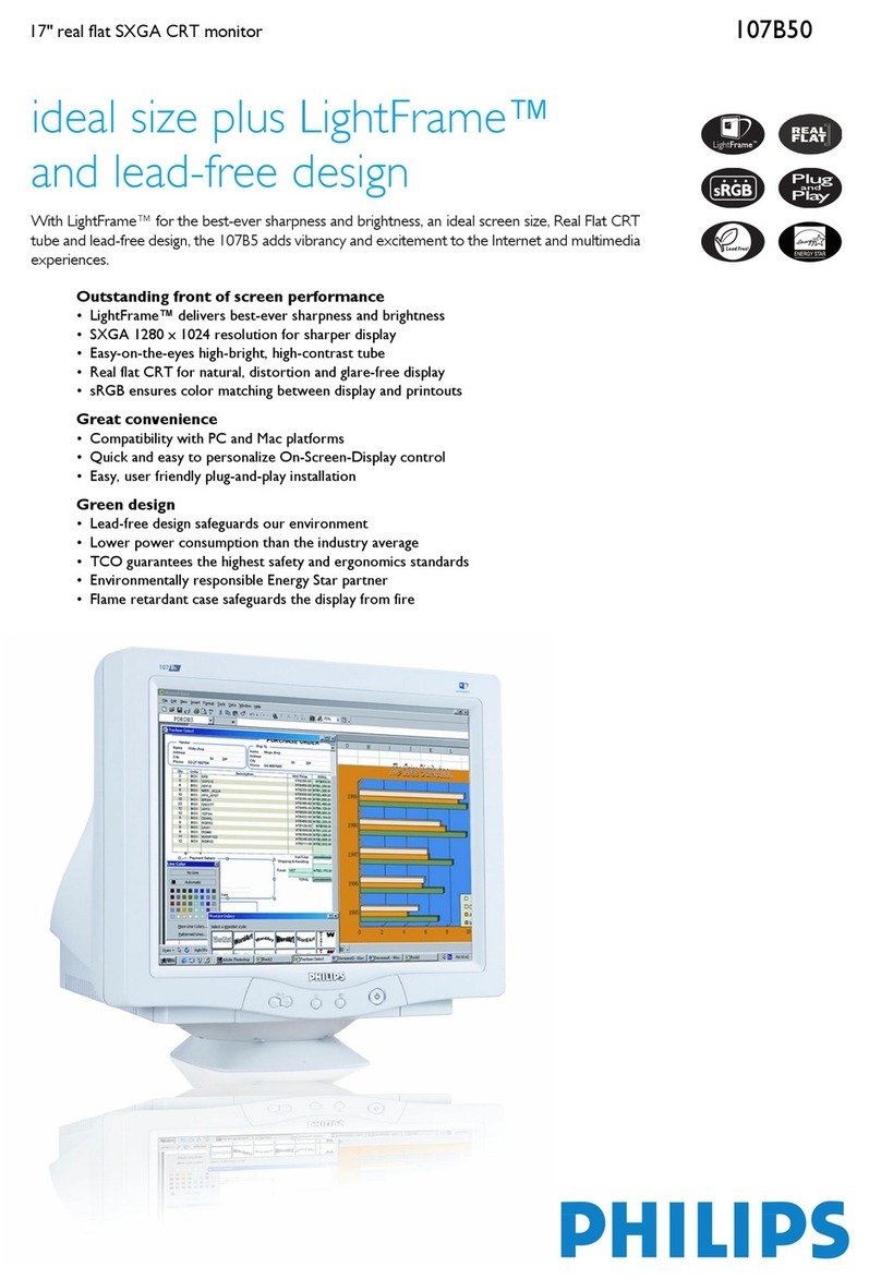 Philips 107B50 User manual