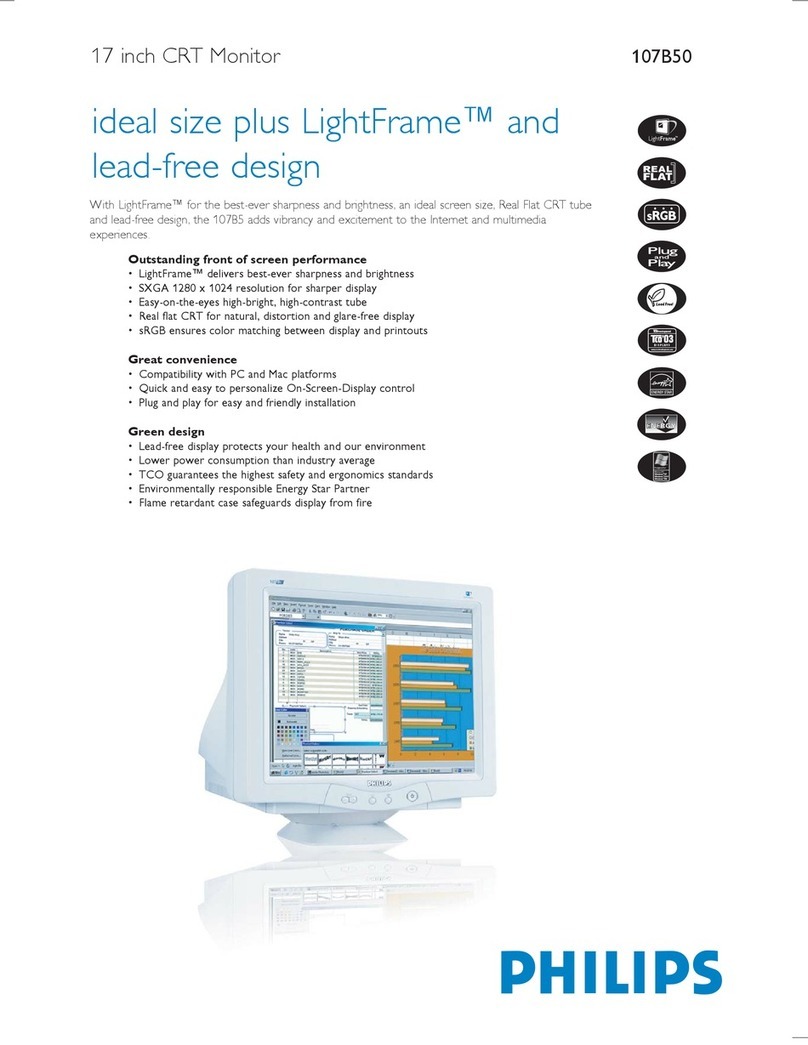 Philips 107B50 User manual