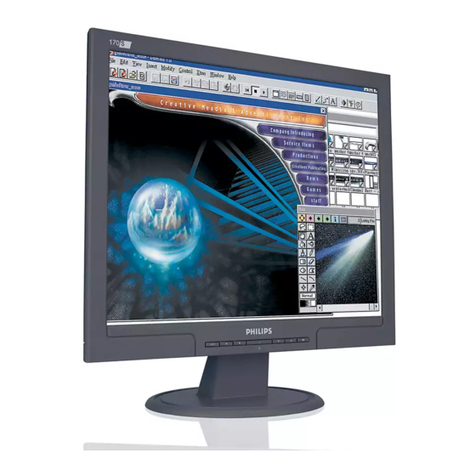 Philips 170S7FB User manual