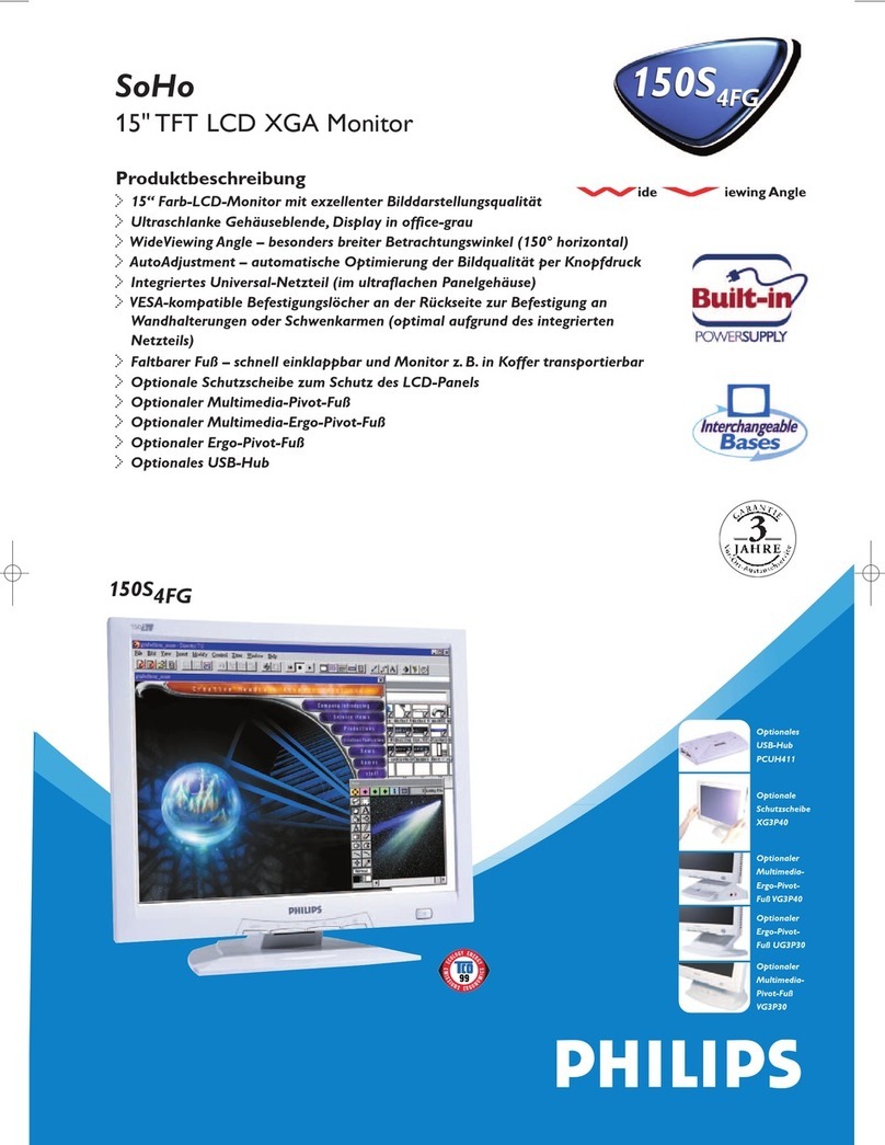 Philips SoHo 150S4FG User manual