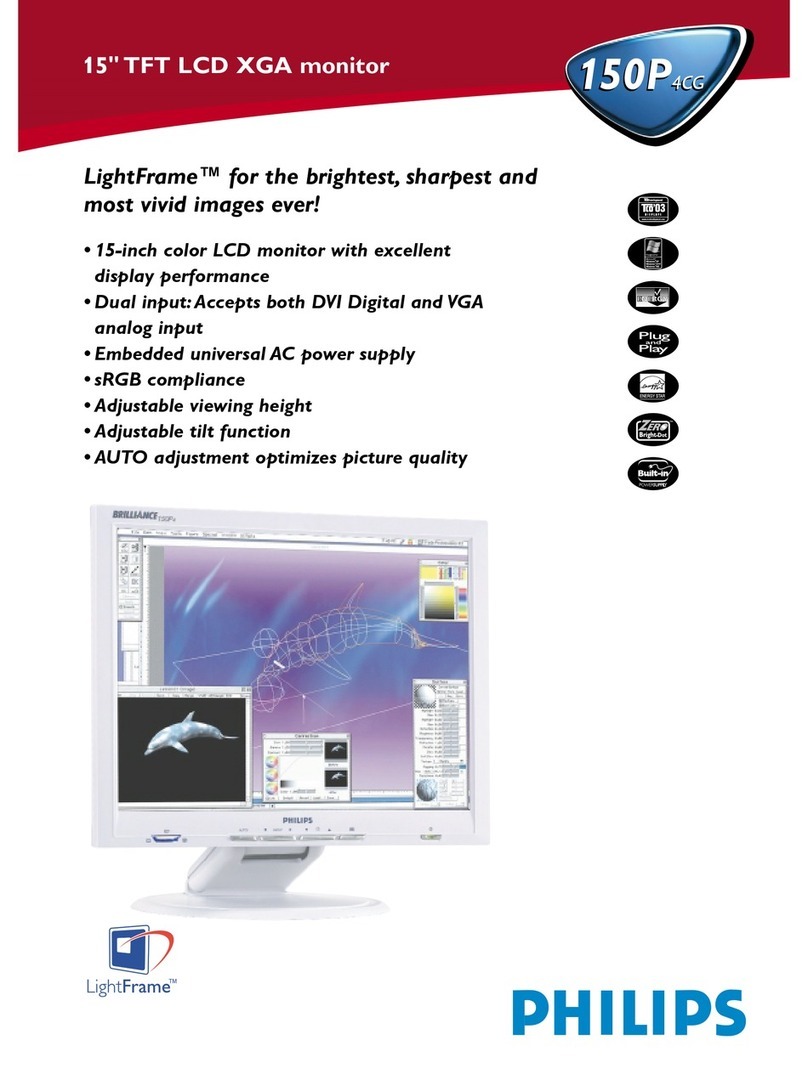 Philips 150P4CG User manual