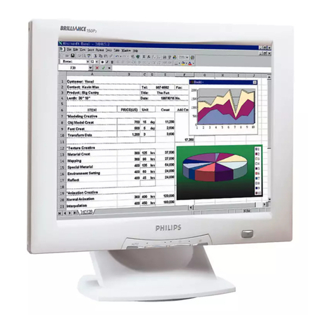 Philips Brilliance 150P2E User manual