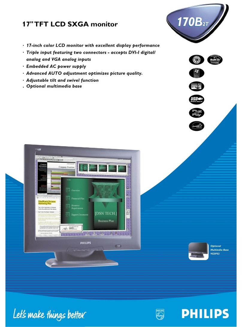 Philips 170B2T User manual