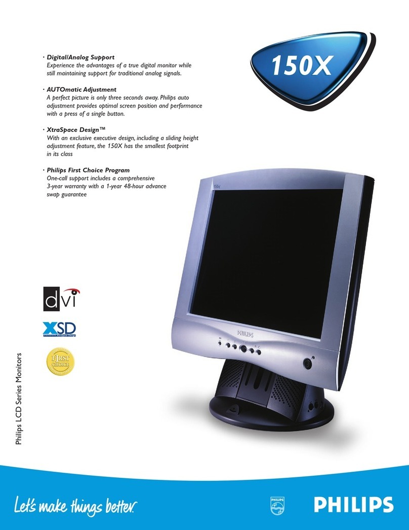 Philips Brilliance 150X User manual