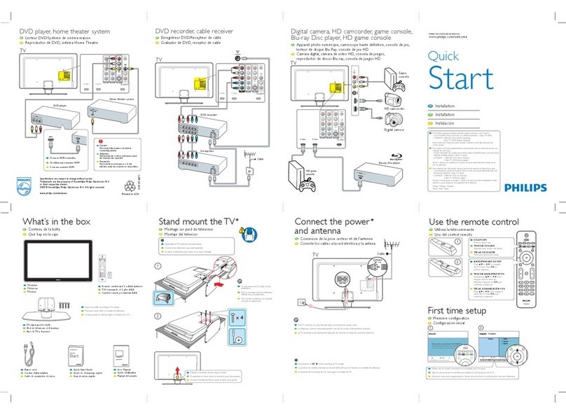 Philips 42PFL5704D User manual