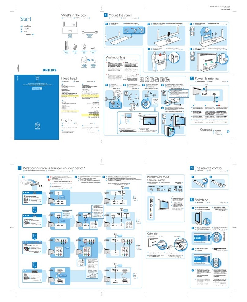 Philips 42PF9831 User manual
