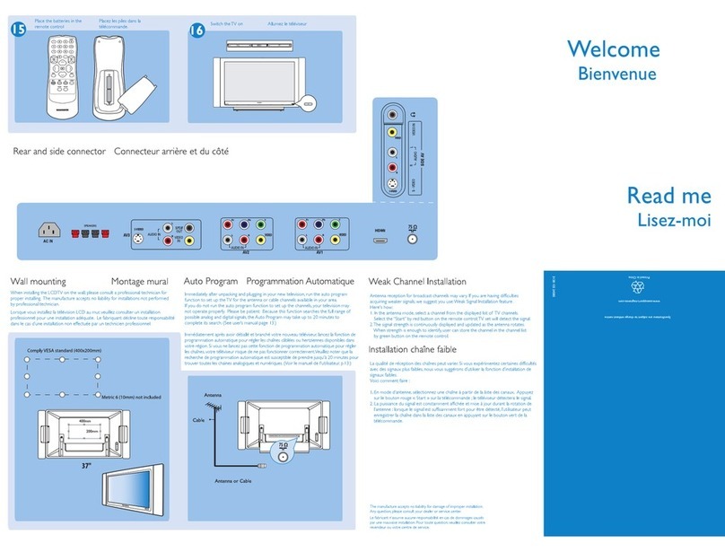 Magnavox 37MF231D - Hook Up Guide install guide