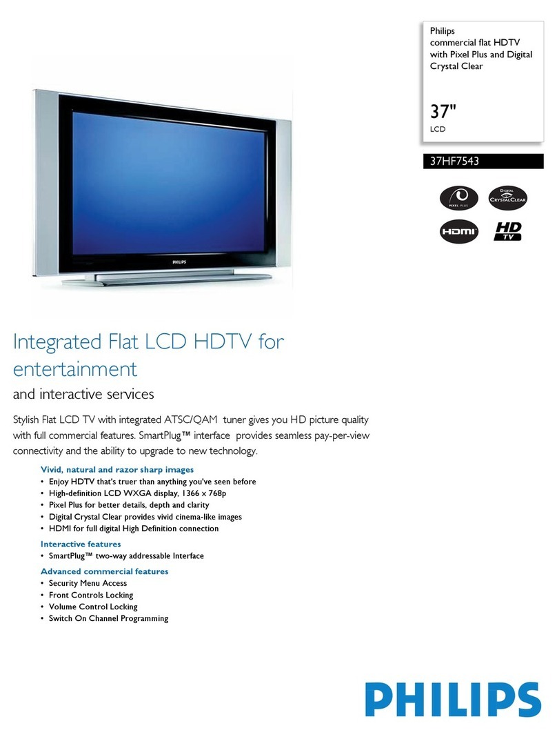 Philips 37HF7543 Specifications