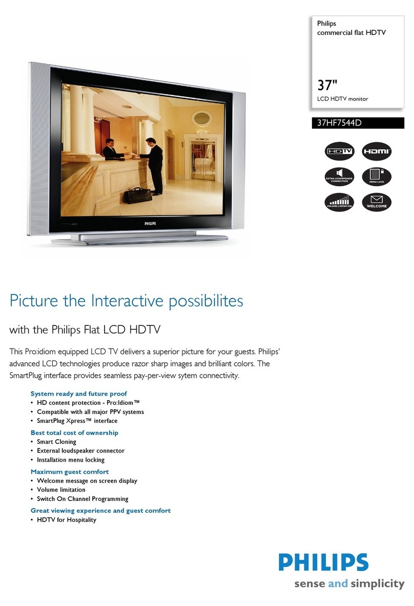 Philips 37HF7544D Specifications