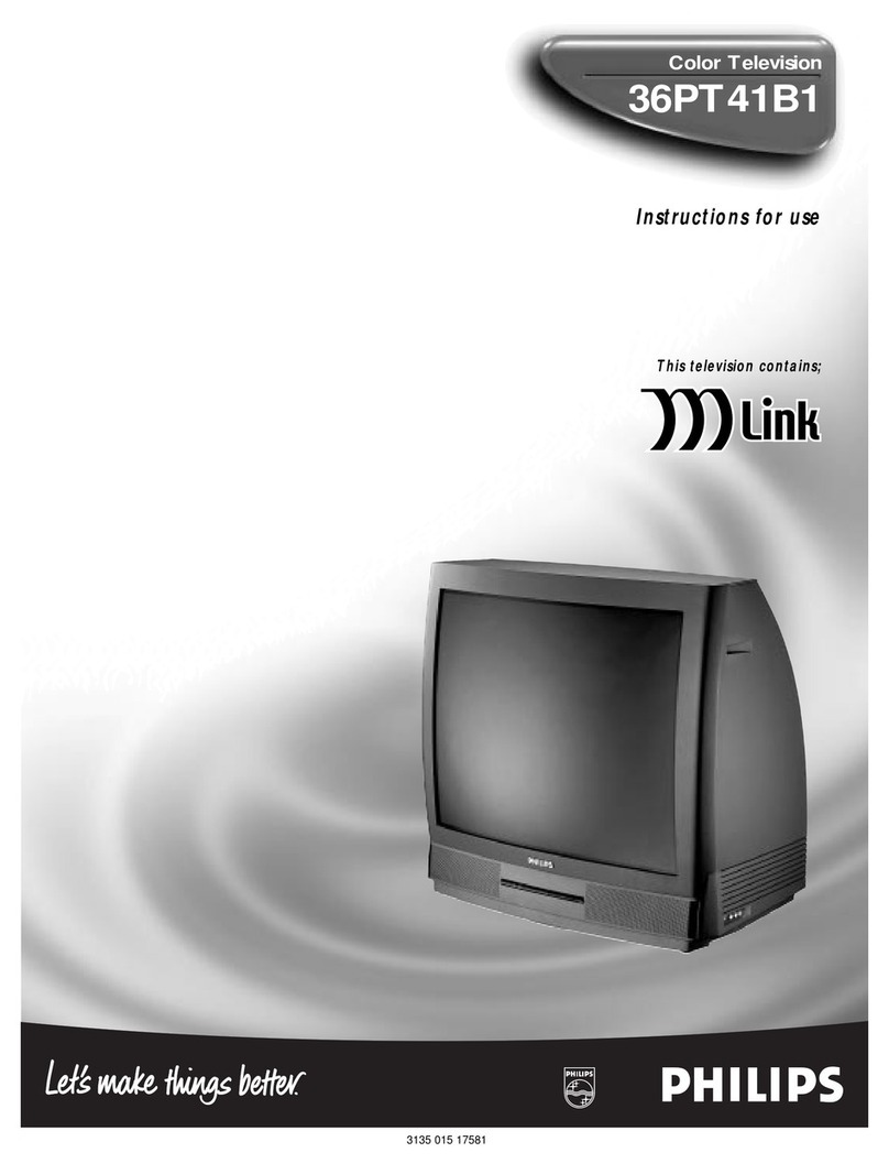 Philips 36PT41B User manual Philips 36PT41B User manual