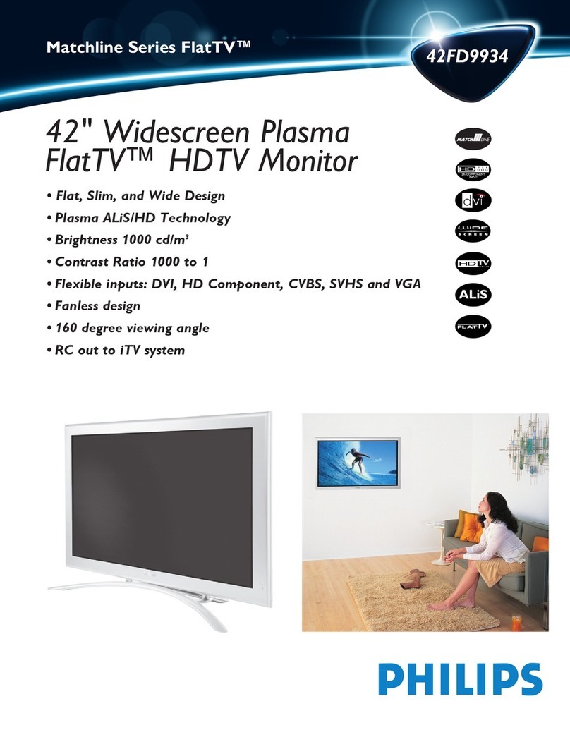 Philips 42FD9934 User manual