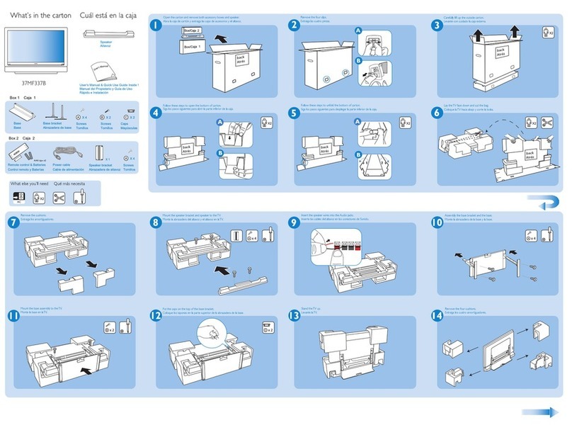 Magnavox 37MF337B - Hook Up Guide Operating manual