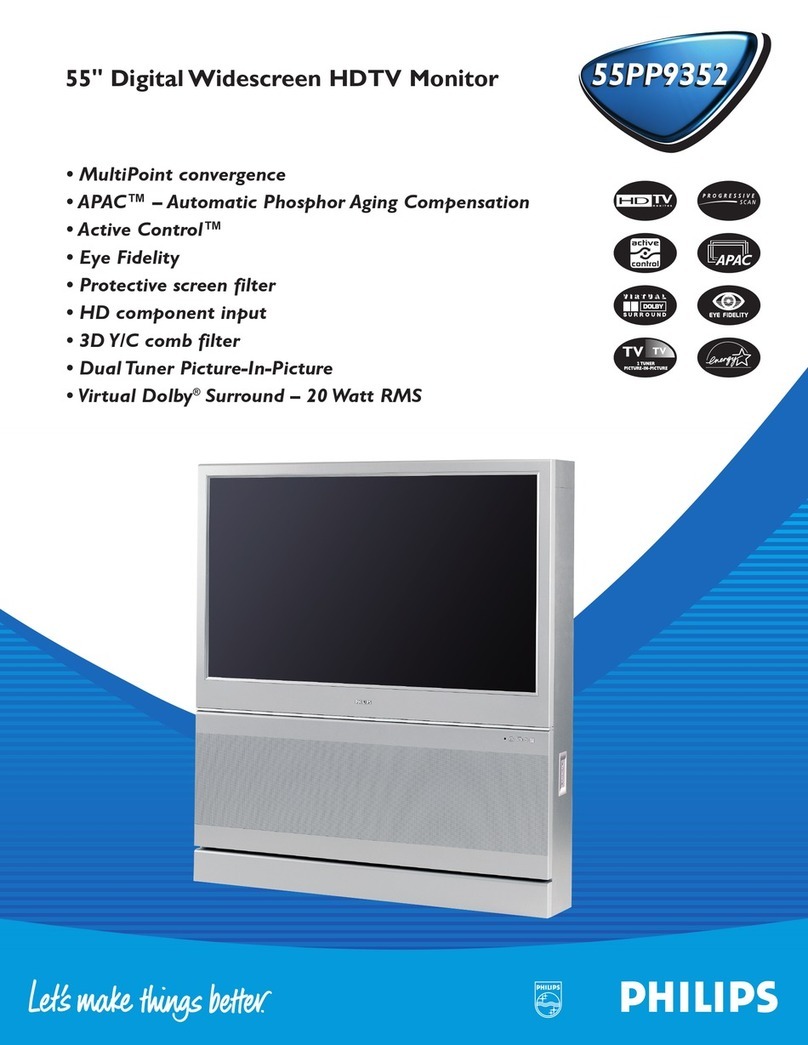 Philips 55PP9352 User manual