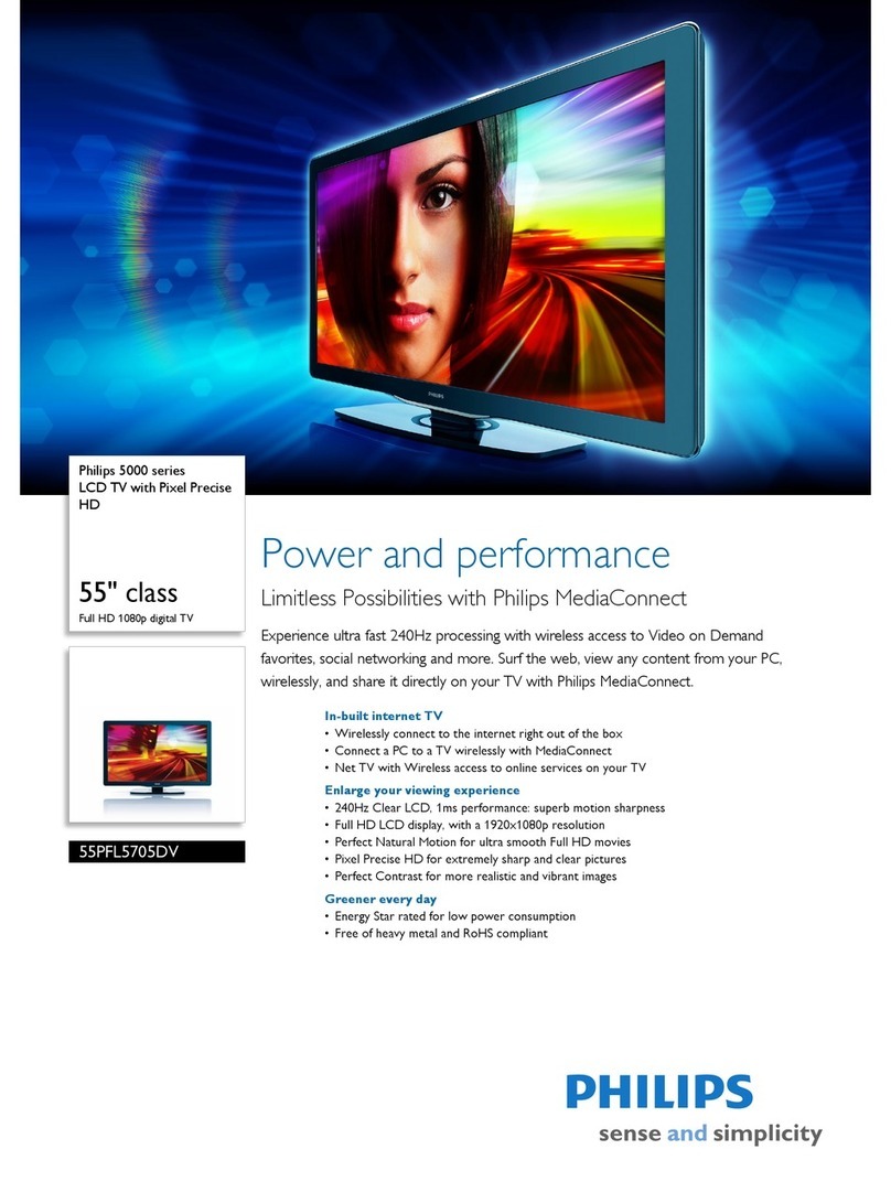 Philips 55PFL5705DV User manual