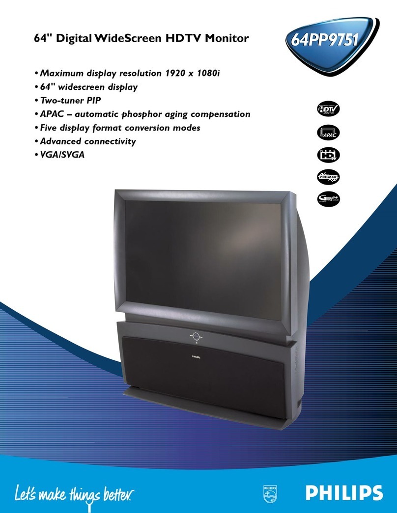 Philips 64PP9751 User manual