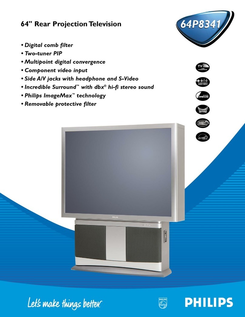 Philips 64P8341 User manual