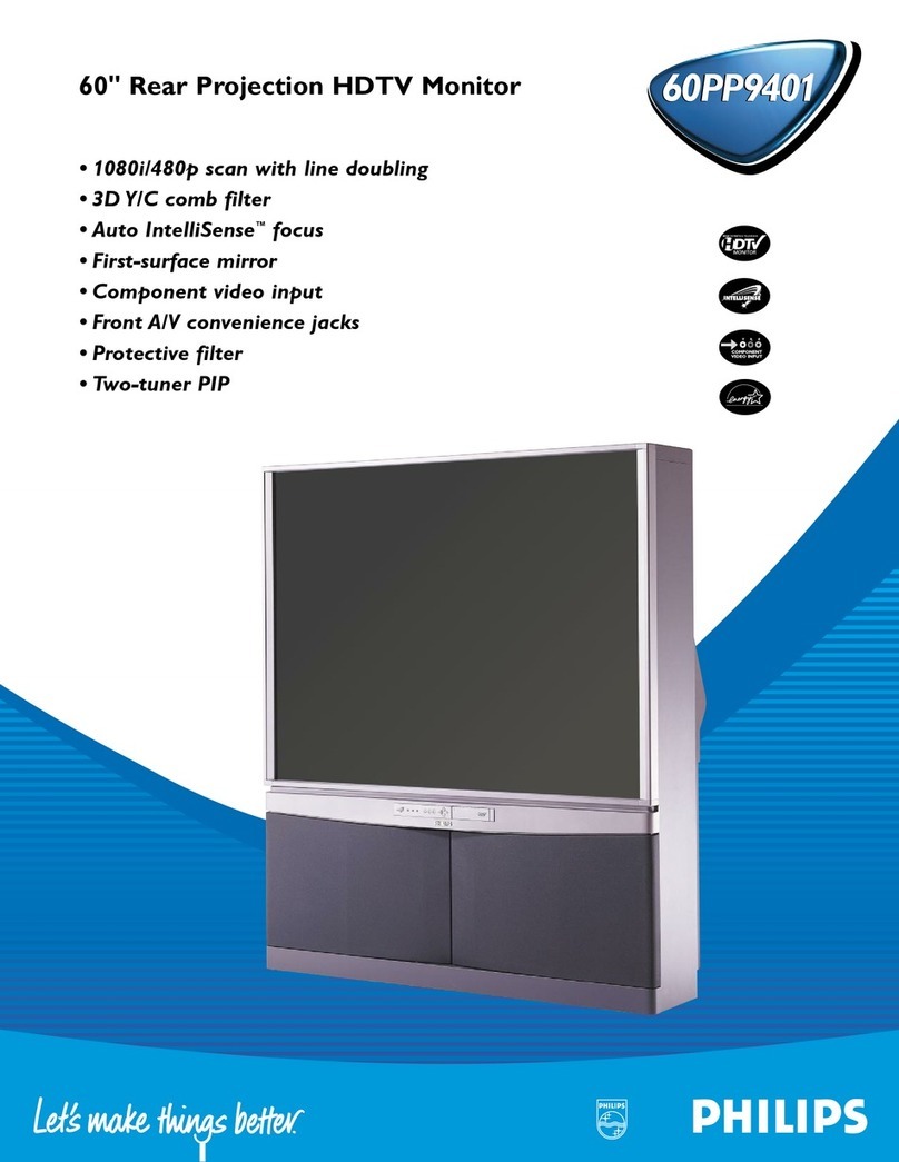 Philips 60PP9401 User manual