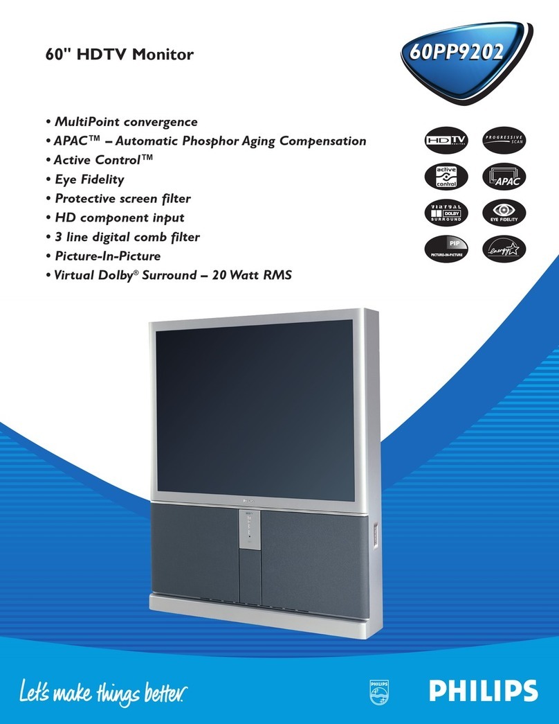 Philips 60PP9202 User manual