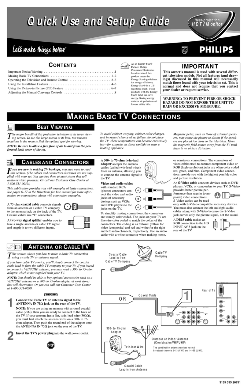 Philips 46PP9302H User manual Philips 46PP9302H User manual