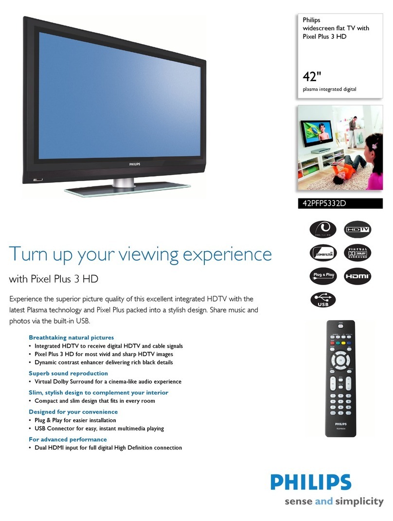 Philips 42PFP5332D User manual