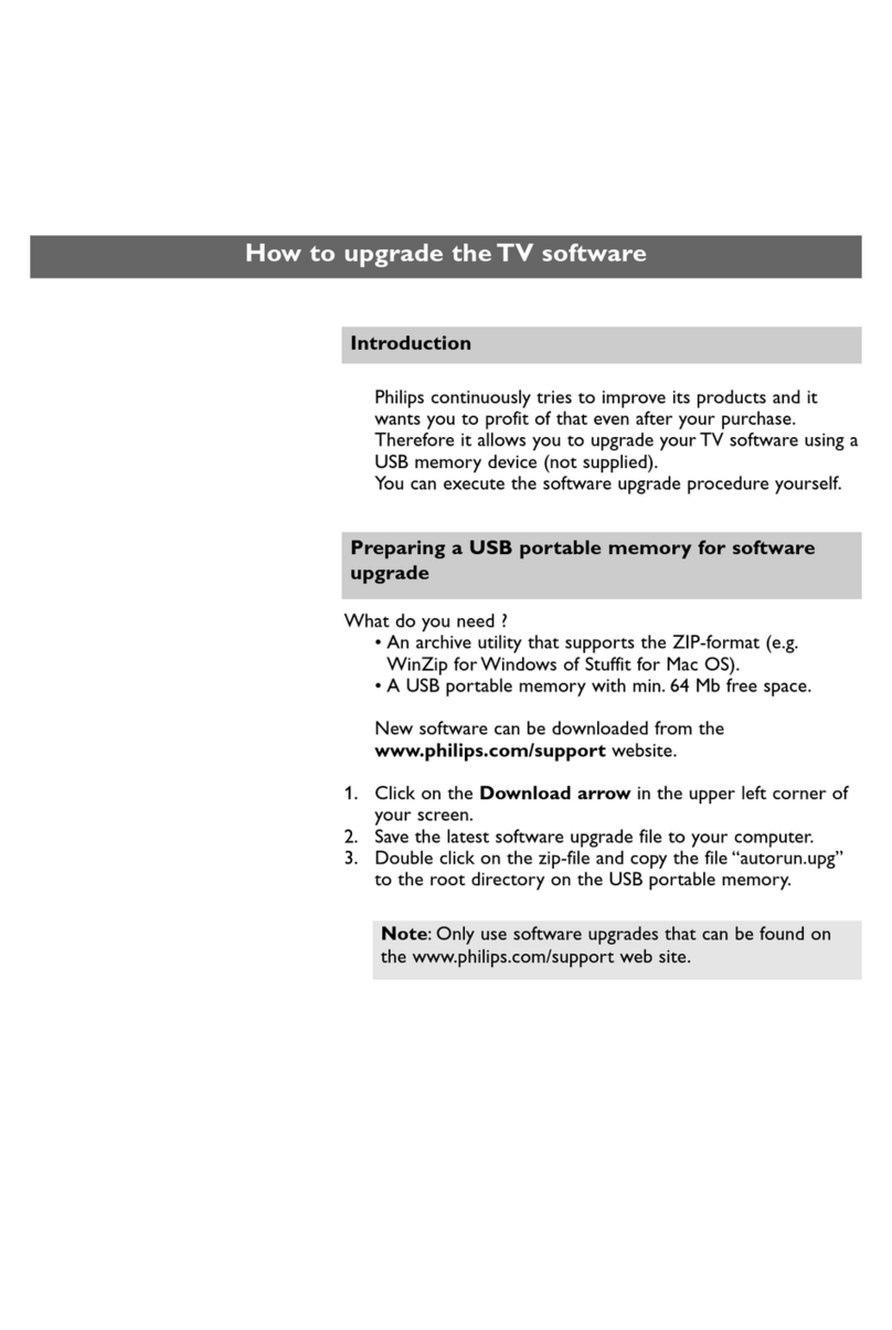 Philips 42PFL7422D Installation and operation manual Philips 42PFL7422D Installation and operation manual