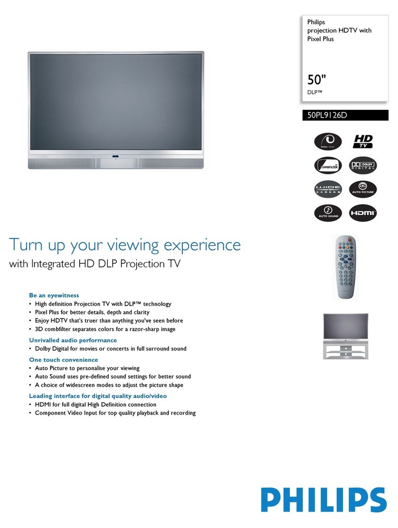 Philips 50PL9126D User manual
