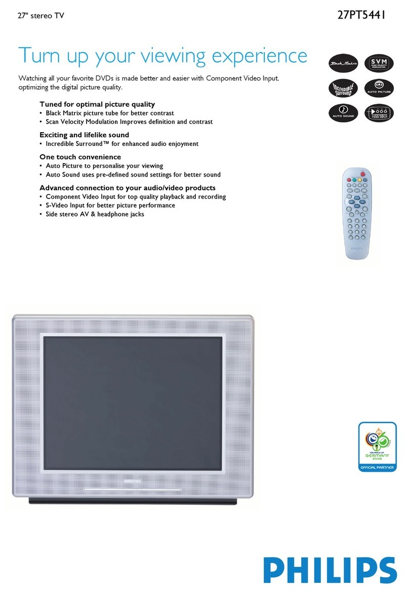 Philips 27PT5441 User manual