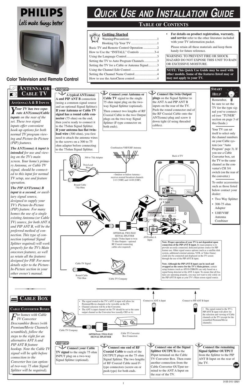 Philips 27PT40B Technical manual Philips 27PT40B Technical manual