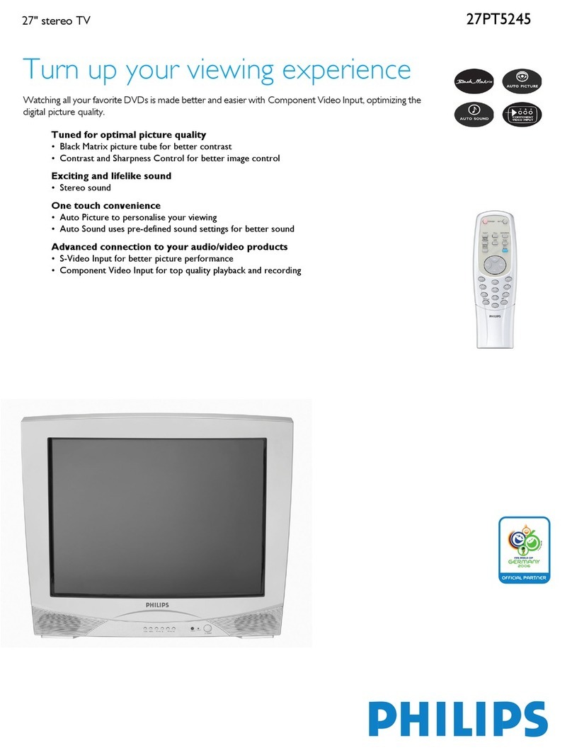 Philips 27PT5245 User manual