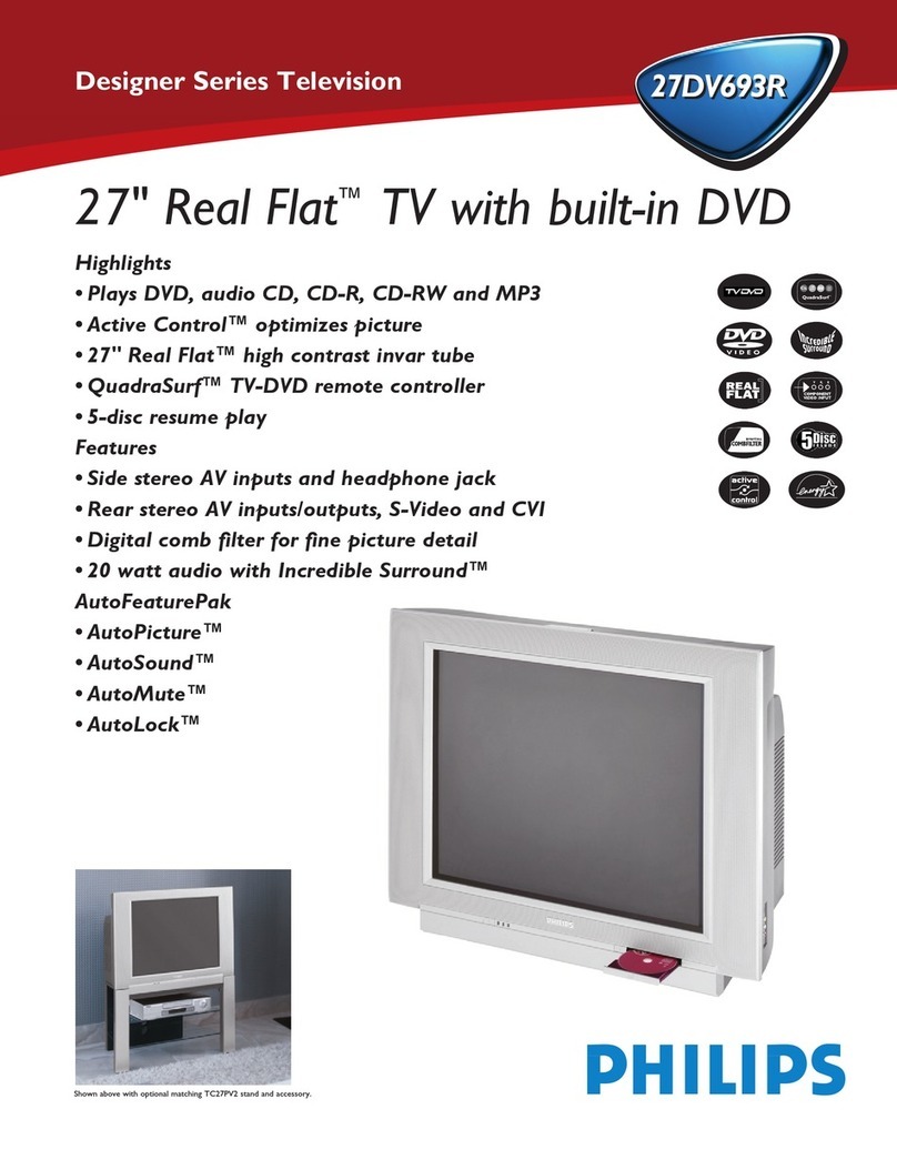 Philips 27DV693R Specifications