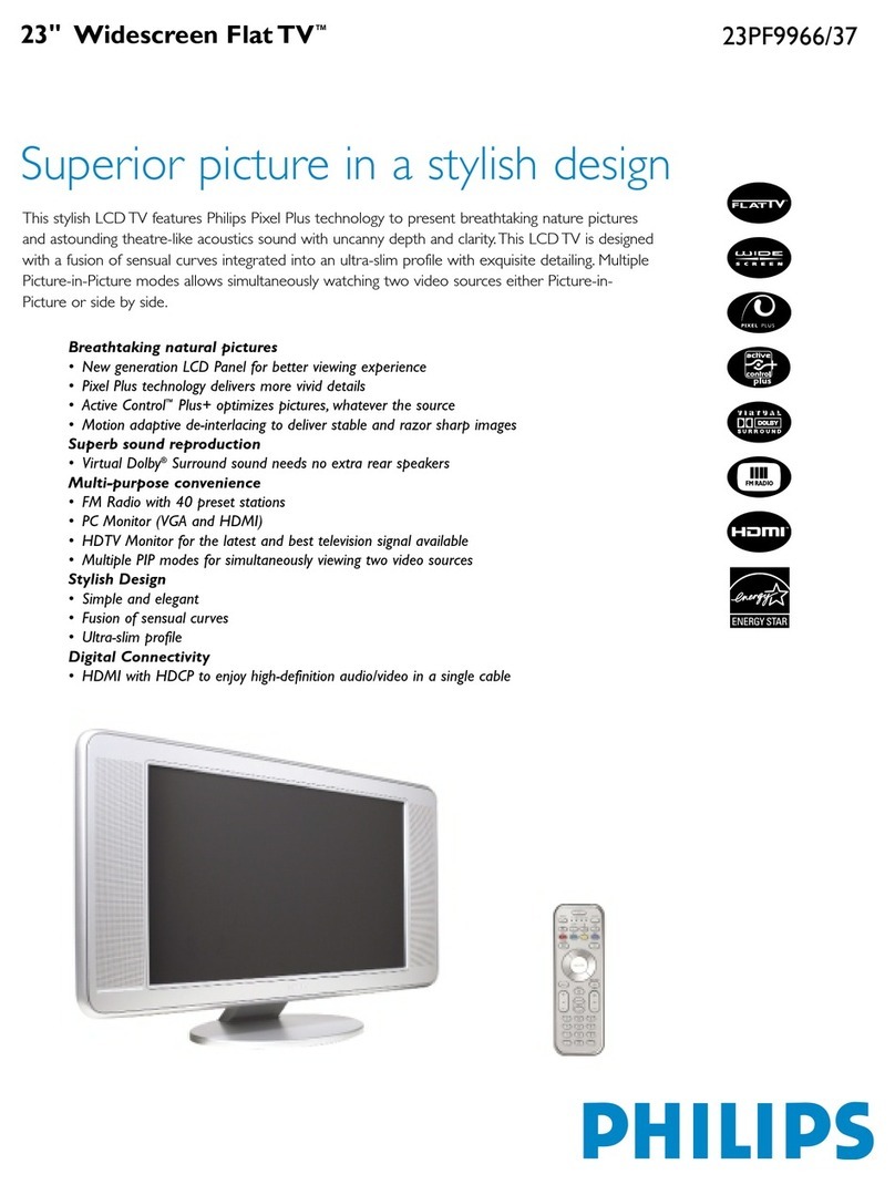 Philips 23PF9966/37 User manual