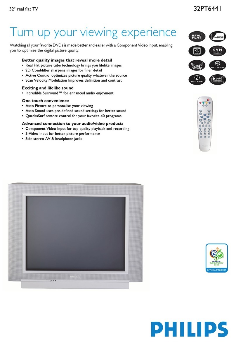 Philips 32PT6441 Specifications