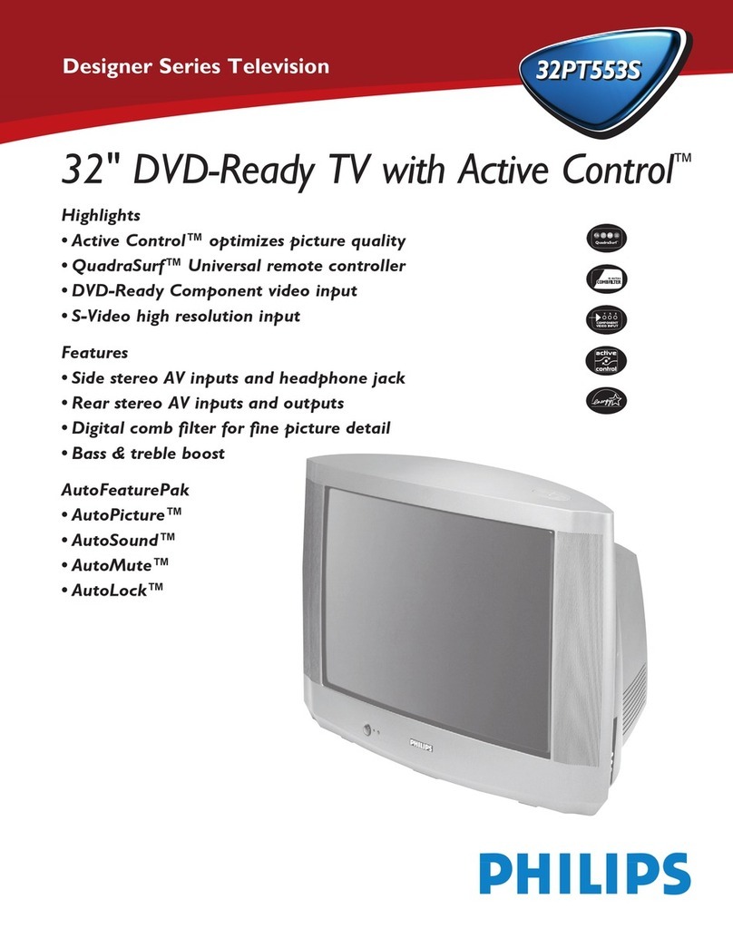Philips 32PT553S User manual