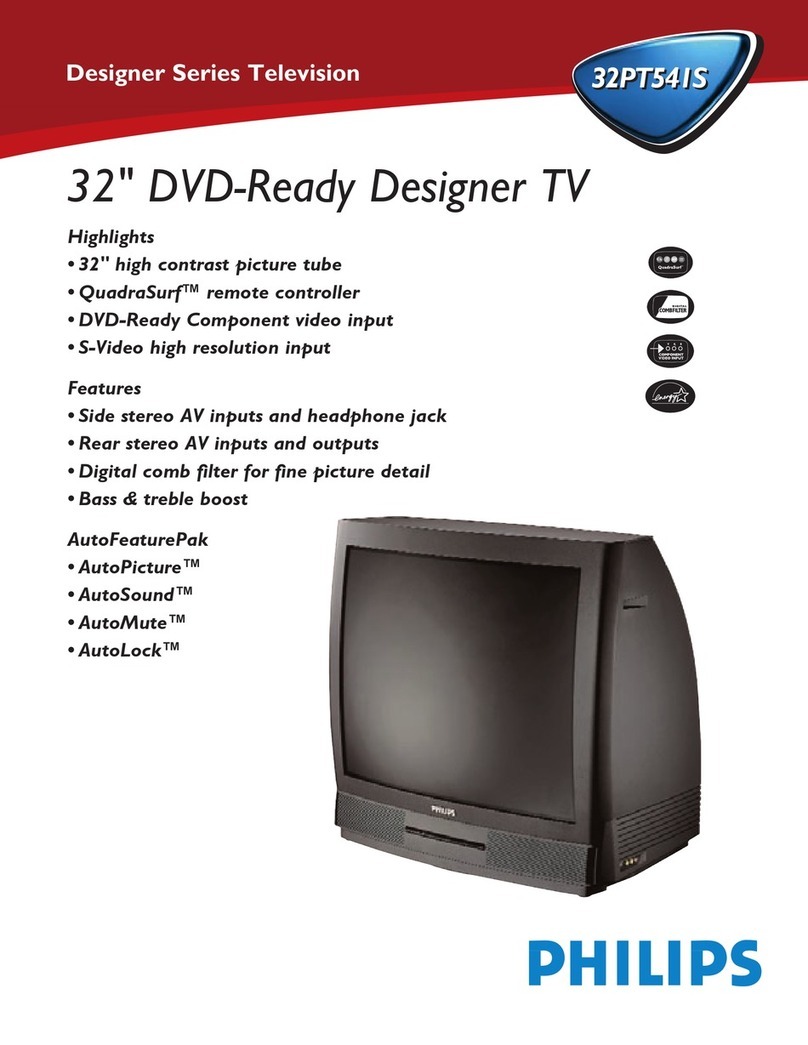 Philips 32PT541S Specifications