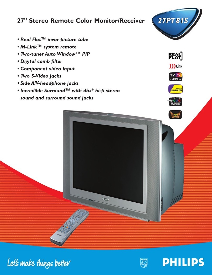 Philips 27PT81S User manual