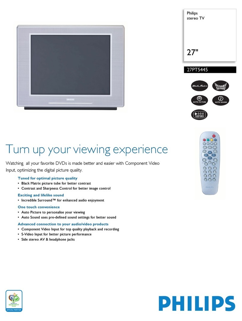Philips 27PT5445 User manual